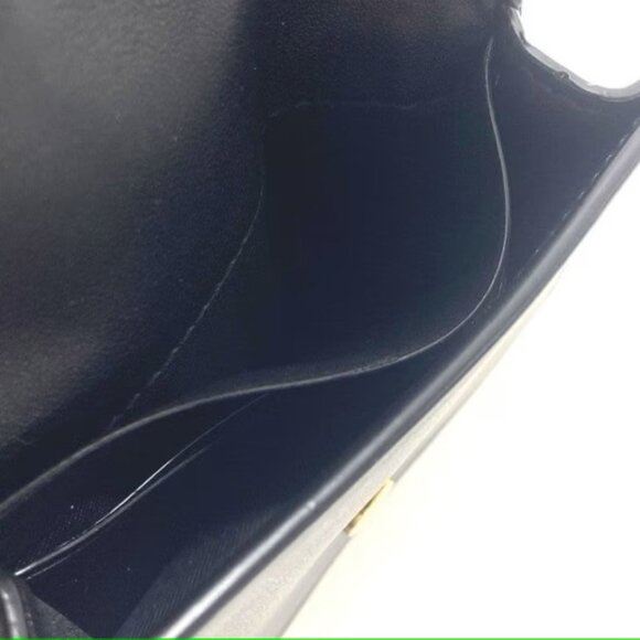 NWT Coach Mini Wallet On A Chain In Signature Canvas with Stripe Print - Picture 6 of 8